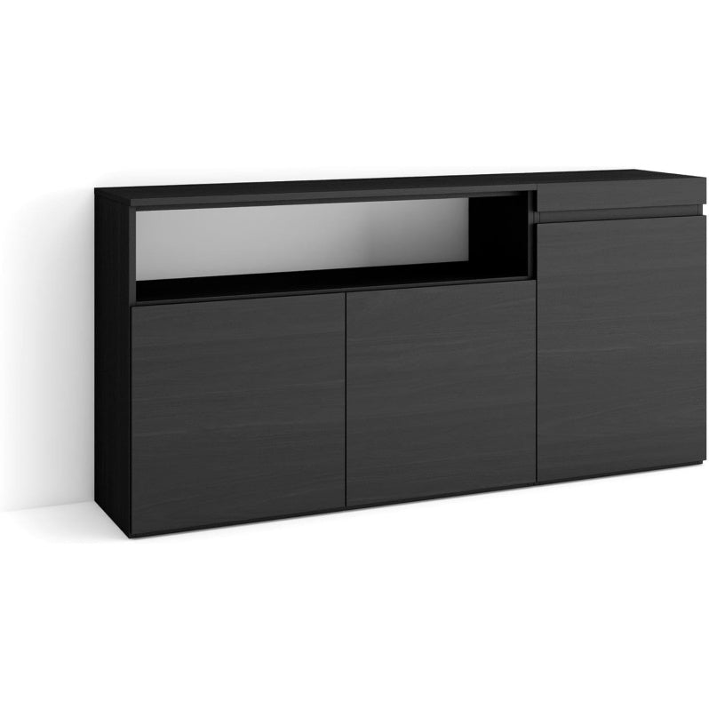 Sideboard mit 3 Turen fur Wohnzimmer oder Kuche, 150 ¡Á 75 ¡Á 35 cm